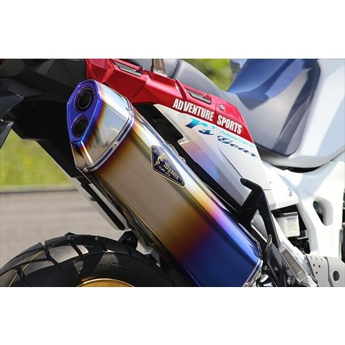 送料無料 アールズギア リアルスペック マフラー シングル DB CRF1000L