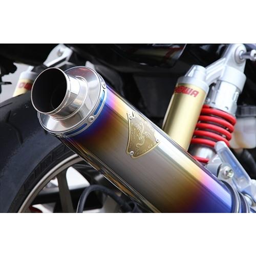 送料無料 アールズギア CB400SF/SB Revo シングル マフラー DB 08-17