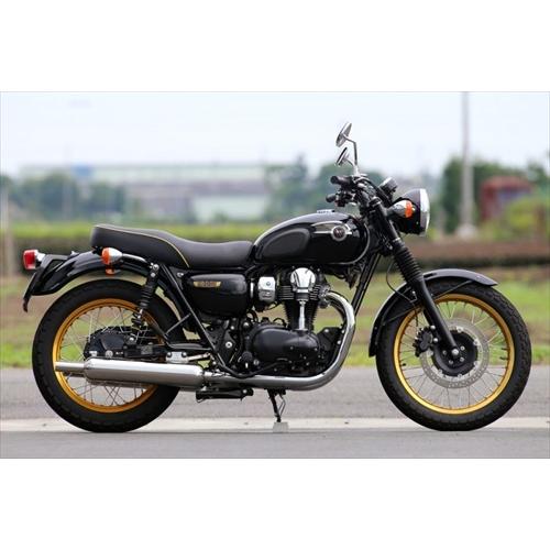 送料無料 アールズギア ワイバンクラシック ツイン クラシカルタイプ W800 2011-16 マフラー WK20-02CTの画像