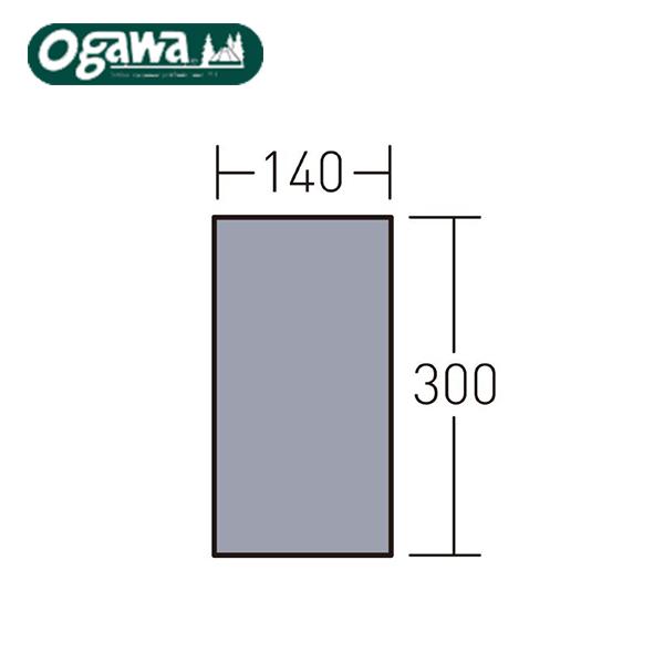 キャンパルジャパン グランドマット 1430 (アポロン2人用インナー)3895 グランドマット キャンパル マット ogawa オガワテント 小川_3