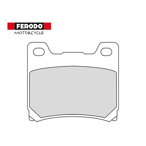 在庫有 FERODO フェロード ブレーキパッド FDB337 使い勝手の良い XJR1300 リア用 パッド XJ900 ブレーキパット フロント TDM850 [宅送]