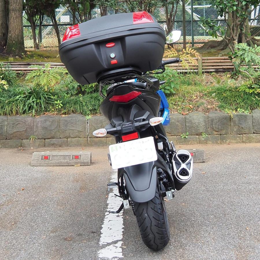 ワールドウォーク ジクサー250/150 2020 用リアキャリア 48リッターリアボックスセット wca-50-hwb48 ボックスセット_2