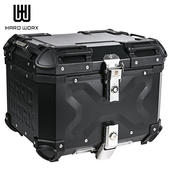 ✨️美品✨️ ラックケース ブラック ハードケース ブラック黒 シルバー 在庫有 HARD WORX トップケース HXNE45B 45L ハードワークス 78306 45