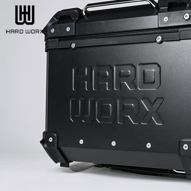 6月上旬入荷予定 HARD WORX トップケース HXNE45B 45L ハードワークス 78306 45リットル ブラック バイク用 パニアケース リアボックス ツーリング 防犯｜horidashi｜06
