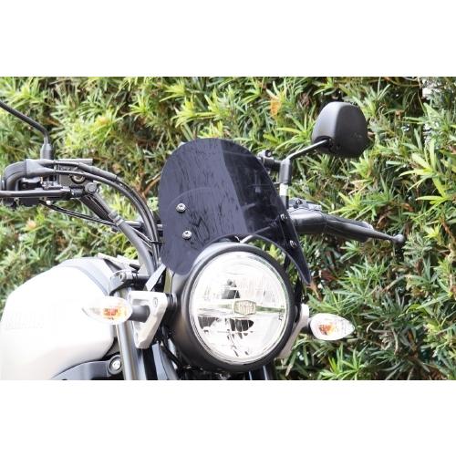 純正ショートバイザー、ショートスクリーン xsr125/xsr155 ワールドウォーク（WORLD WARK） XSR-155用メーターバイザー ウィンド