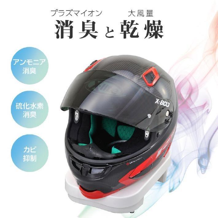 在庫有 送料無料 プレゼント付 DAYTONA デイトナ ヘルメット消臭器 RE：MET ブラック リメット 19264 グローブ消臭 プラズマイオン ショウエイ アライ OGK_4
