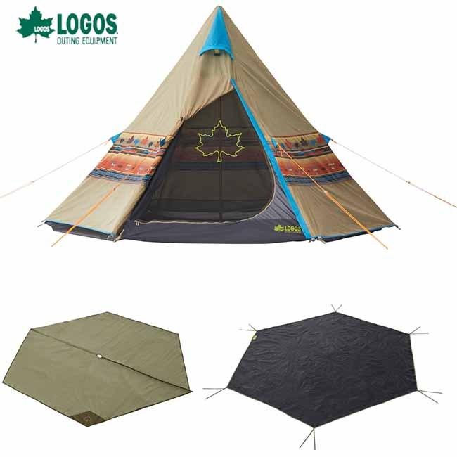 LOGOS ロゴス LOGOS ナバホ Tepee 300 セット-BB 71908001 ナバホ 