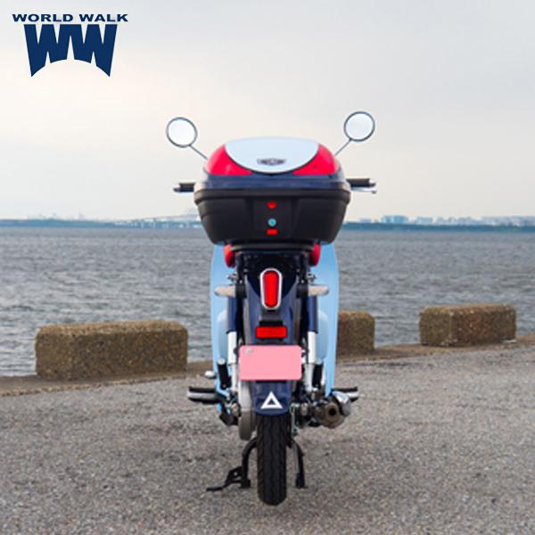 スーパーカブc125専用リアボックス32l パールニルタバブル レトロブルー ブルー Hwb32 2 Bl バイク 外装 パーツ 709 アイネット Yahoo ショッピング店 通販 Yahoo ショッピング