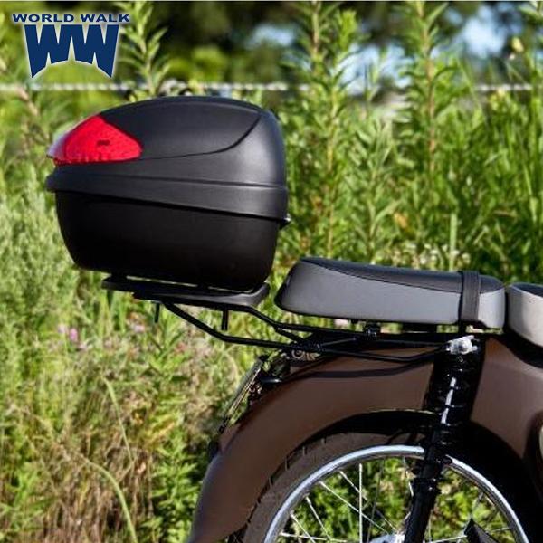 送料無料 スーパーカブ 110 (2BJ-JA44)用 2018年〜 タイホンダ 純正 タンデムシート リアキャリアボックスセット wca-43-hwb30-ts-1 ツーリング キャンプ 荷台