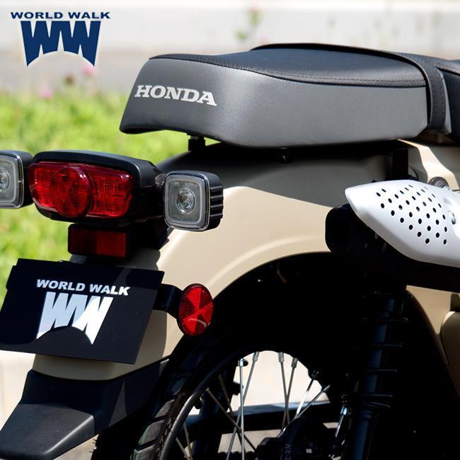 ワールドウォーク HONDA CT125ハンターカブ用タイホンダ純正タンデムシートキット ts-2 ピリオンシート ツーリング キャンプ 荷台 積載 タンデム 