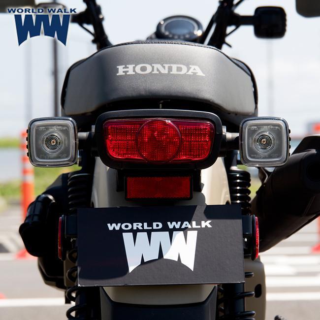 ワールドウォーク HONDA CT125ハンターカブ用タイホンダ純正タンデムシートキット ts-2 ピリオンシート ツーリング キャンプ 荷台 積載 タンデム 