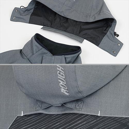 送料無料 ラフ＆ロード WSプリマロフト ウォームパーカー RR7698 ブラックレッド/L_5