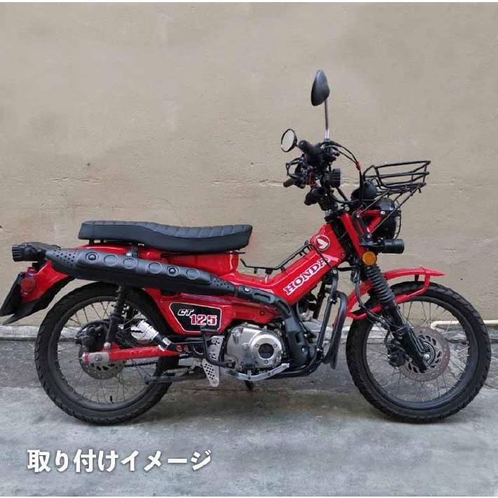 送料無料 TWR製 HONDA ハンターカブ CT125用 タックロールダブル 送料無料 TWR製 HONDA ハンターカブ CT125用 タックロールダブル