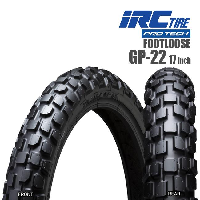 IRC 送料無料 IRC PROTECH FOOTLOOSE GP-22 130/80-17 65S WT リア用 