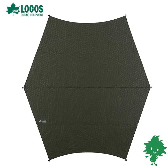 送料無料 LOGOS ロゴス neos ヘキサタープセット L-BB 71208000 難燃性 UV-CUT エンボス加工 キャンプ アウトドア ポール 収納バッグ LOGOS（ロゴス） 送料無料 neos ヘキサタープセット L-BB 71208000 難