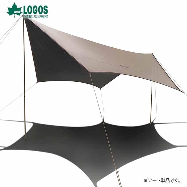 LOGOS ロゴス Tradcanvas ブリッジソーラーヘキサタープ　M-BB 耐風性 難燃性 ソーラーブロック スクリーンタープ 71202001　収納バッグ付 LOGOS（ロゴス） Tradcanvas ブリッジソーラーヘキサタープ M-BB 耐風