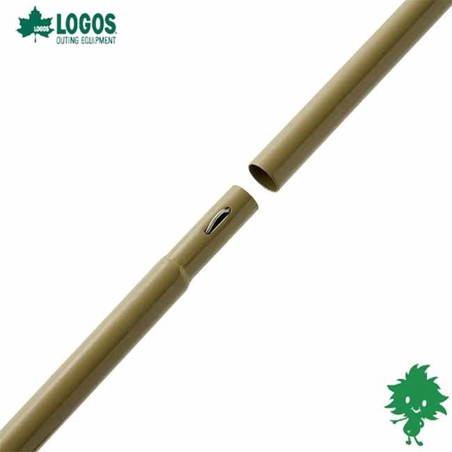 LOGOS ロゴス スタンダードキャノピーポール145（2本セット） 71909006 ツーリング テントアクセサリー コンパクト SOLO・DUOテント アウトドア | LOGOS | 03