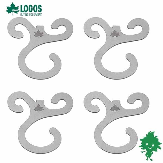 LOGOS（ロゴス） サマーセール ロープたこフック（4pcs）71909010