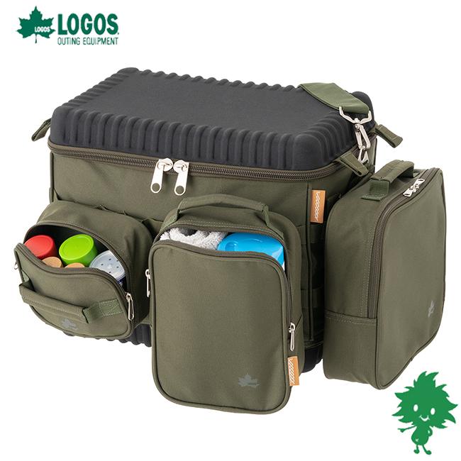 送料無料 LOGOS ロゴス Loopadd・マルチクールバッグ L 81670824 ソフトクーラー 抗菌加工 運搬 荷物 ハンギング ループ 折りたたみ 簡易テーブル 断熱材入りの画像