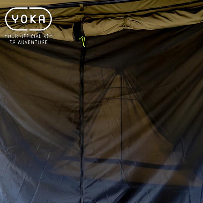 YOKA(ヨカ) YOKA CABIN 蚊帳 蚊除け 防虫ネット テントアクセサリー キャンプアウトドア 収納袋付き ヨカ キャビン テント スクリーン YOKA YOKA(ヨカ) YOKA CABIN 蚊帳 蚊除け 防虫ネット テント