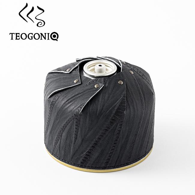 くくる×TEOGONIA テオゴニア OD缶カバー 81106 限定コラボアイテム 絞り柄 黒形状 染め絞り ガス缶 ガスカートリッジ キャンプ | TEOGONIA | 06