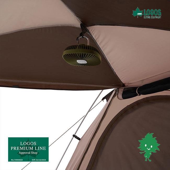 LOGOS（ロゴス） 81336706 クラシコ扇風機 USB蓄電 クラシカル フロア