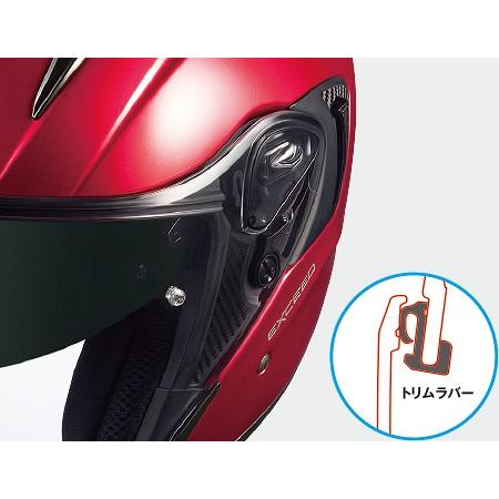 送料無料 OGK KABUTO オージーケーカブト EXCEED DELIE エクシード デリエ フラットブラックブルー M (57-58cm) バイク用 ヘルメット｜horidashi｜04