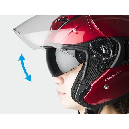 ラッピング無料在庫有 OGK KABUTO バイク用 Mサイズ エクシード パール