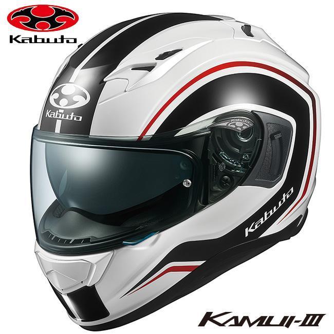 OGK KABUTO オージーケーカブト ヘルメット KAMUI3 KAMUI-3 KNACK カムイ3 ナック ホワイトブラック Mサイズ 軽量 コンパクト｜horidashi｜02