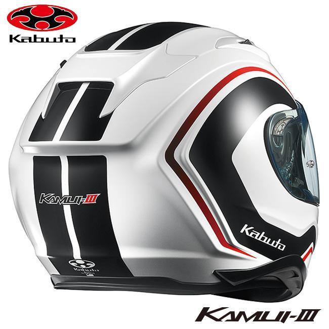 OGK KABUTO オージーケーカブト ヘルメット KAMUI3 KAMUI-3 KNACK カムイ3 ナック ホワイトブラック Mサイズ 軽量 コンパクト｜horidashi｜04