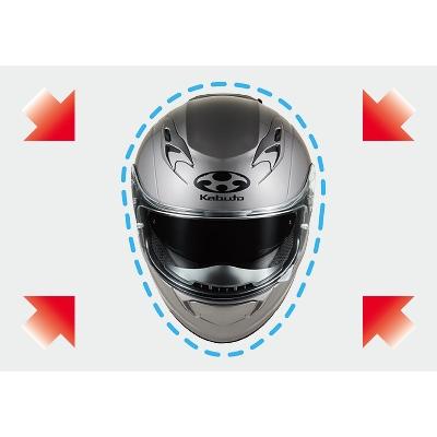 オージーケーカブト KAMUI-3 LEIA Sサイズ❰美品❱ OGK Kabuto（オージーケーカブト） 送料無料 正規品 ヘルメット KAMUI3