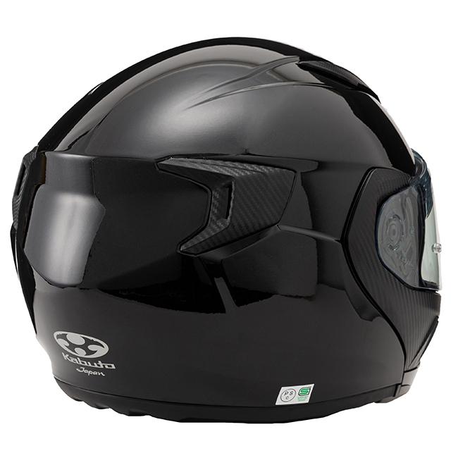 OGK kabuto RYUKI BLACK スモークシールド付きサイズ:L