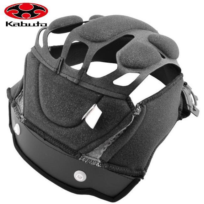在庫有 OGK KABUTO(オージーケーカブト) ASAGI インナーパッド ダークグレー XLサイズ 9mm アサギ ヘルメット用 補修パーツ|アイネット |01