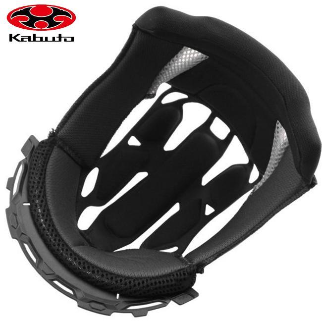 OGK Kabuto KABUTO カブト ASAGI インナーパッド ダークグレー XXL 