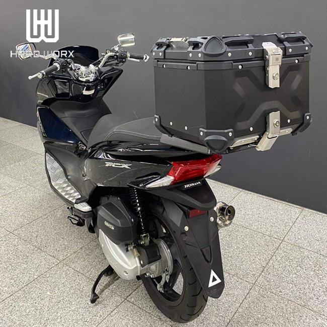 国内正規品 HARD WORX ケース&キャリアSET 45L BLK HONDA PCX ハード