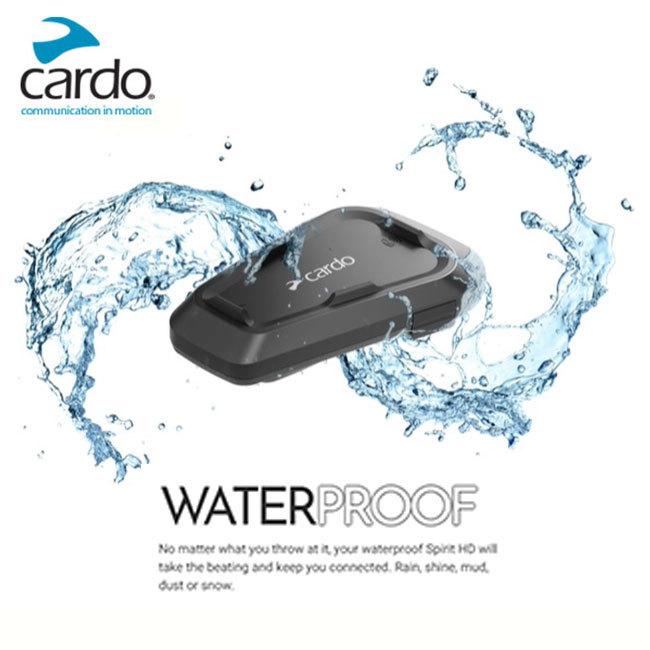 Cardo/カルド SPIRIT HD シングル オートバイ専用インカム Bluetooth ブルートゥース 防水 サウンド ラジオ 音楽  バイク用 インカム｜horidashi｜04