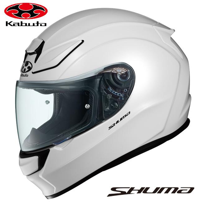 OGK KABUTO オージーケーカブト SHUMA シューマ パールホワイト L