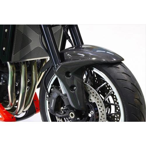 納期メーカー確認後確定 POSH Faith ポッシュ Z900RS/CAFE(18-22年) カーボンフロントフェンダー ブラックゲルコートの画像
