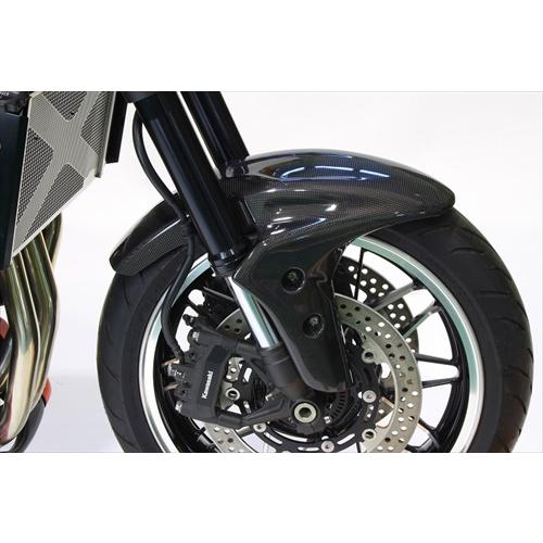 納期メーカー確認後確定 POSH Faith ポッシュ Z900RS/CAFE(18-22年) カーボンフロントフェンダー ブラックゲルコートの画像