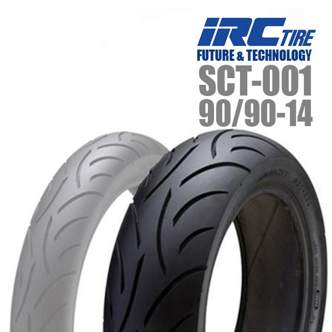 IRC 在庫有 送料無料 IRC SCT-001 90/90-14 M/C 46P TL リア用 