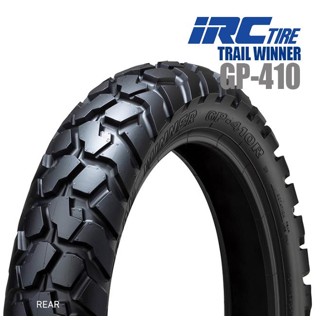 IRC 在庫有 IRC TRAIL WINNER GP-410 120/80-18 62P WT リア用