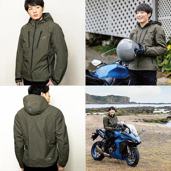 ラフ＆ロード RR7245 ラフパーカー スラッシュブラックxレッド Lサイズ