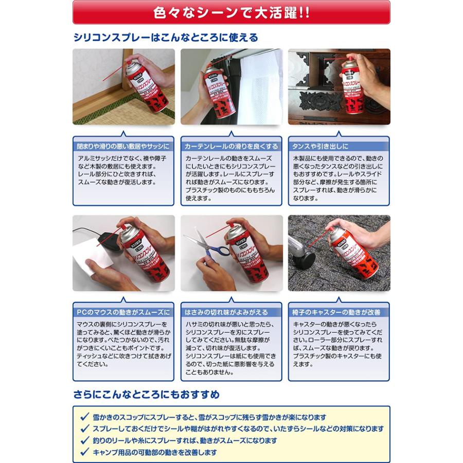 KURE 在庫有 シリコンスプレー シリコーン系潤滑・離型剤 420ml 1046