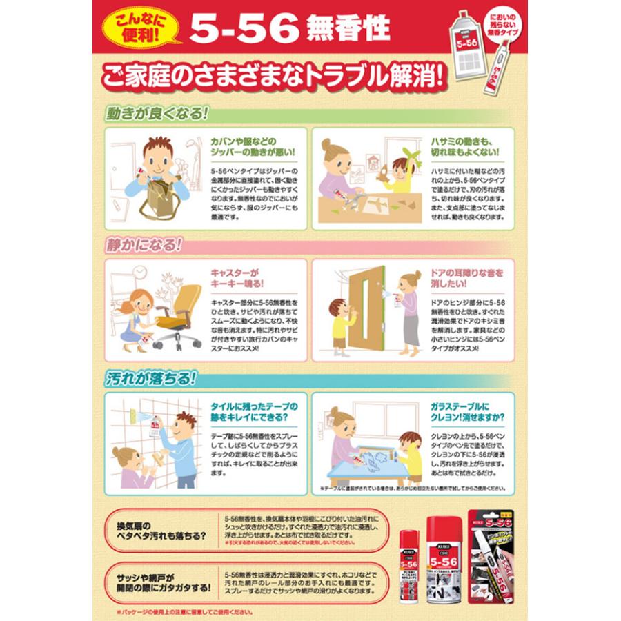 ボディーケア KURE 在庫有 呉工業 KURE 5-56 無香性 ペンタイプ 多用途 多機能防錆