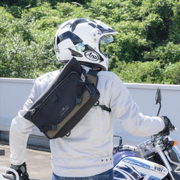 ラフ\u0026ロード RR9311 AQA DRY ワンショルダー 7.8L オリーブ 防水の画像