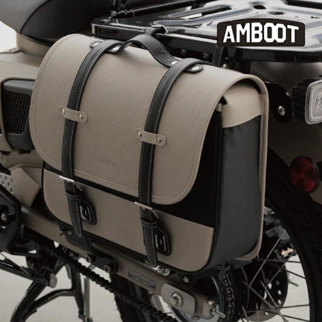 AMBOOT アンブート バイク用 サイドバッグ AB-SB01 レッド 10L ツーリング キャンプ 汎用 クロスカブ ハンターカブ スーパーカブ レブル250 500｜horidashi｜02