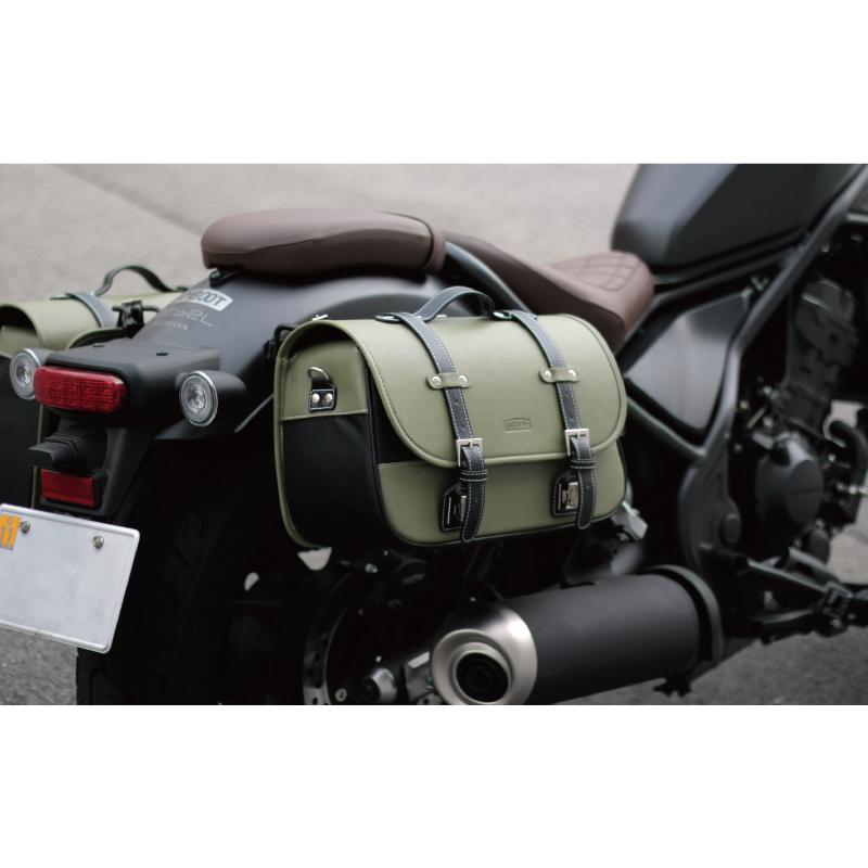 AMBOOT アンブート バイク用サイドバッグMR AB-SBMR01 ライトブルー