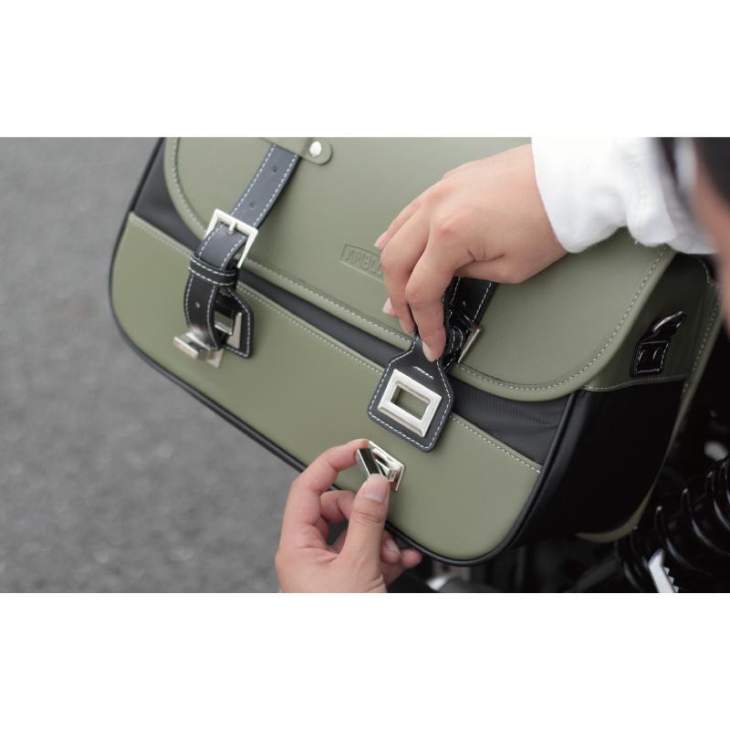AMBOOT アンブート バイク用サイドバッグMR AB-SBMR01 ライトブルー