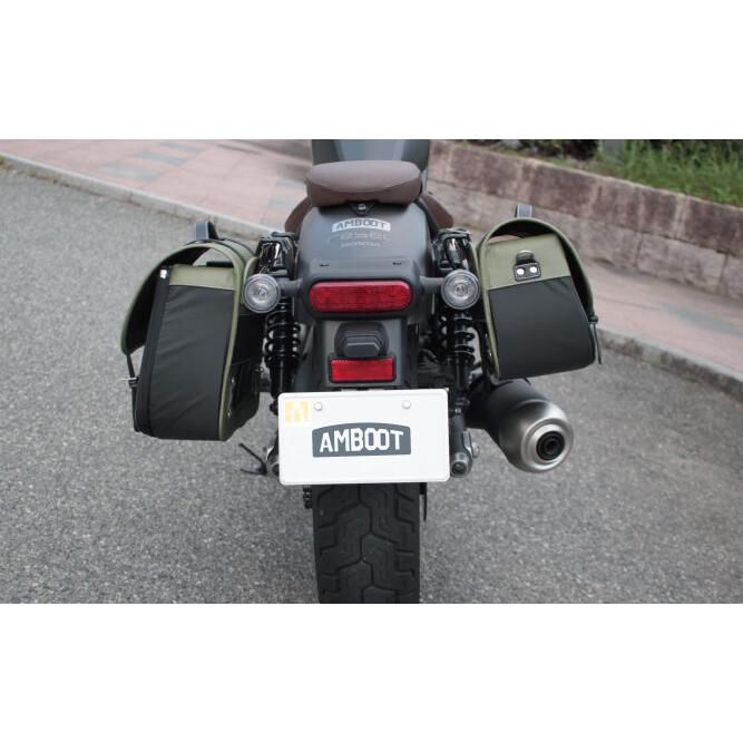AMBOOT アンブート バイク用サイドバッグMR AB-SBMR01 ライトブルー
