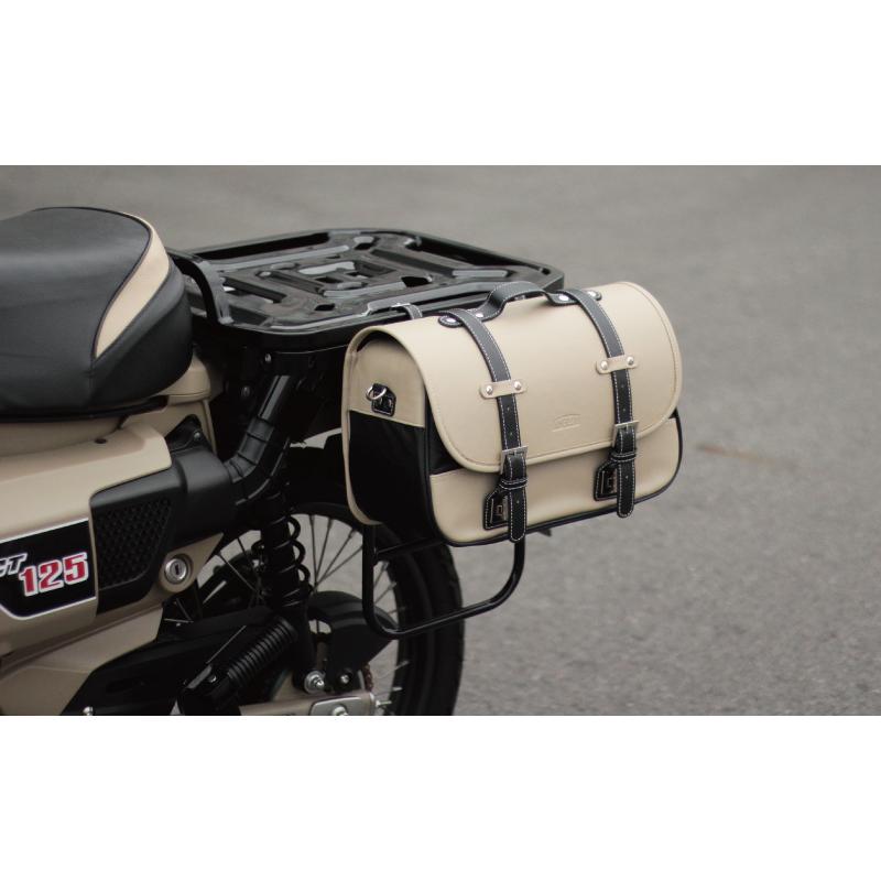 AMBOOT アンブート バイク用サイドバッグMR AB-SBMR01 アイボリー